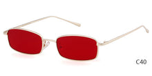 Load image into Gallery viewer, Retro Small Rectangle Sunglasses