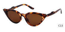 Load image into Gallery viewer, Leopard Cat Eye Sunglasses