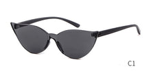 Load image into Gallery viewer, Transparent Cat Eye Sunglasses