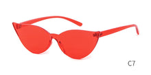 Load image into Gallery viewer, Transparent Cat Eye Sunglasses