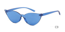 Load image into Gallery viewer, Transparent Cat Eye Sunglasses