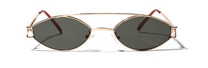 Retro Metal Frame Sunglasses