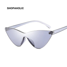 Load image into Gallery viewer, Transparent  Cat Eye Sunglasses
