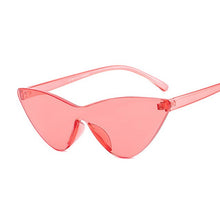Load image into Gallery viewer, Transparent  Cat Eye Sunglasses