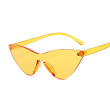 Load image into Gallery viewer, Transparent  Cat Eye Sunglasses