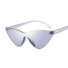 Load image into Gallery viewer, Transparent  Cat Eye Sunglasses
