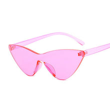 Load image into Gallery viewer, Transparent  Cat Eye Sunglasses