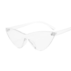 Transparent  Cat Eye Sunglasses
