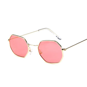 Vintage Hexagon Sunglasses