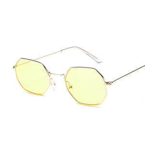 Vintage Hexagon Sunglasses
