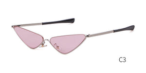 Metal Frame Cat Eye Sunglasses