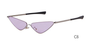 Metal Frame Cat Eye Sunglasses